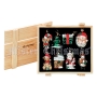 Набор из 8 игрушек GB-8/4 Новогодняя продукция Mister Christmas 2009 г ; Упаковка: деревянный ящик инфо 144a.