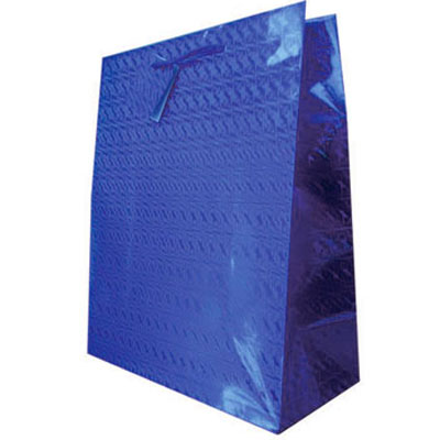 Пакет подарочный, 26 см x 33 см x 13 см, цвет: синий Феникс-Презент 2009 г инфо 1857l.