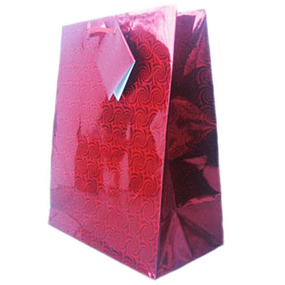 Пакет подарочный, 26 см x 33 см x 13 см, цвет: красный Феникс-Презент 2009 г инфо 1858l.