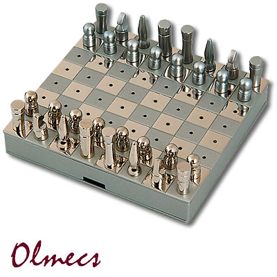 Шахматы дорожные Olmecs 2007 г инфо 4117b.