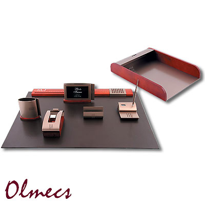 Настольный набор (7 предметов) Olmecs 2007 г инфо 5133b.