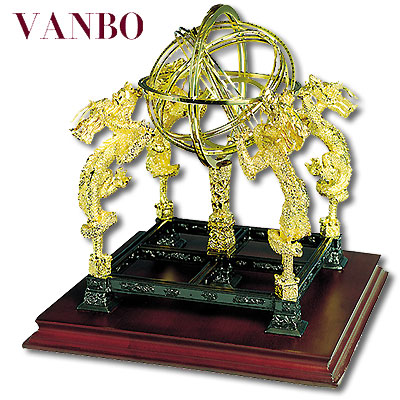 Глобус с драконами Vanbo 2007 г инфо 5504b.