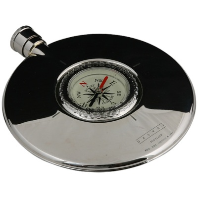 Фляжка с компасом "Dalvey" сталь Производитель: Шотландия Артикул: 00527 инфо 5639b.