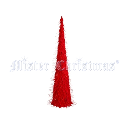 Интерьерное украшение "Новогодняя елка", цвет: красный, 100 см Производитель: Mister Christmas Страна: Ирландия инфо 5671b.