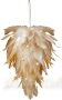 Интерьерное украшение "Капля", цвет: белый, 13 см Высота: 13 см Цвет: белый инфо 13815b.