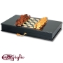 Подарочный набор Giglio (нарды и шахматы), черный Игровой набор Giglio 2007 г инфо 2353c.