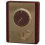 Часы настольные Olmecs "Рак", цвет вишневый W-04-B х 1,5 см Цвет: коричневый инфо 2411c.