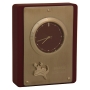 Часы настольные Olmecs "Скорпион", цвет вишневый W-08-B х 1,5 см Цвет: коричневый инфо 2437c.