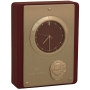 Часы настольные Olmecs "Лев", цвет вишневый W-05-B х 1,5 см Цвет: коричневый инфо 2464c.
