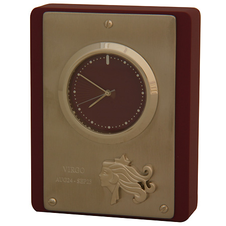 Часы настольные Olmecs "Дева", цвет вишневый W-06-B х 1,5 см Цвет: коричневый инфо 2466c.