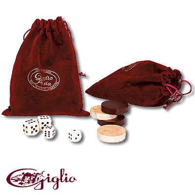 Подарочный набор Giglio (нарды и шахматы), коричневый Игровой набор Giglio 2007 г инфо 2548c.