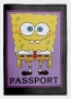 Обложка на паспорт "Губка Боб" отличаться от представленного на фото инфо 2566c.