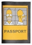 Обложка для паспорта "Гомер Симпсон" 14 см Автор: Дмитрий Михайлов инфо 2570c.