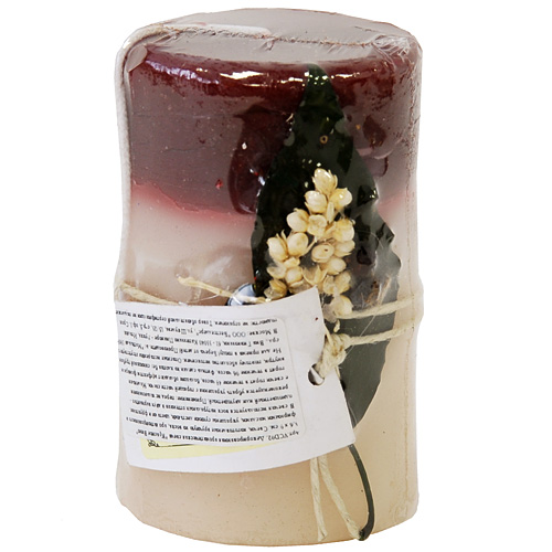 Декорированная ароматическая свеча "Красное вино", 9 см Италия Артикул: VCD92 Товар сертифицирован инфо 2636c.