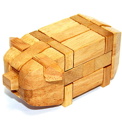 Головоломка деревянная "К62" см Артикул: 91185 Изготовитель: Китай инфо 7567c.