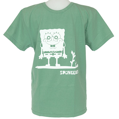 Футболка мужская "Sponge Bob", цвет: зеленый Размер XL 220_sb_04 (XL, Зеленый) Изготовитель: Россия инфо 7860c.