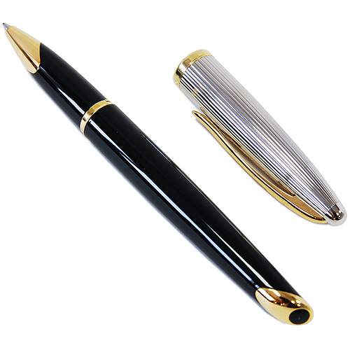 Ручка шариковая "Carene Deluxe Black" карат Производитель: Франция Артикул: 16-1543 инфо 7886c.