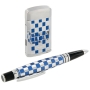 Набор подарочный "Caseti" Ручка шариковая, газовая турбозажигалка, цвет: черный, серебристый, синий см Производитель: Франция Артикул: CA15189-4 инфо 342a.