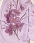 Шарф "Орхидея" - Авторский батик (50 х 140 см) так как это ручная работа инфо 13771f.