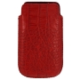 Чехол для мобильного телефона "Croco Nile", цвет: красный, размер L кожа Производитель: Россия Артикул: MS 2 KR инфо 13003g.