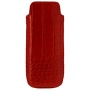 Чехол для мобильного телефона "Croco Nile", цвет: красный, размер M кожа Производитель: Россия Артикул: MS 2 KR инфо 13009g.
